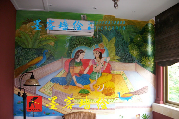 溫州墨客室內(nèi)墻繪，創(chuàng)想生活美學(xué)新空間